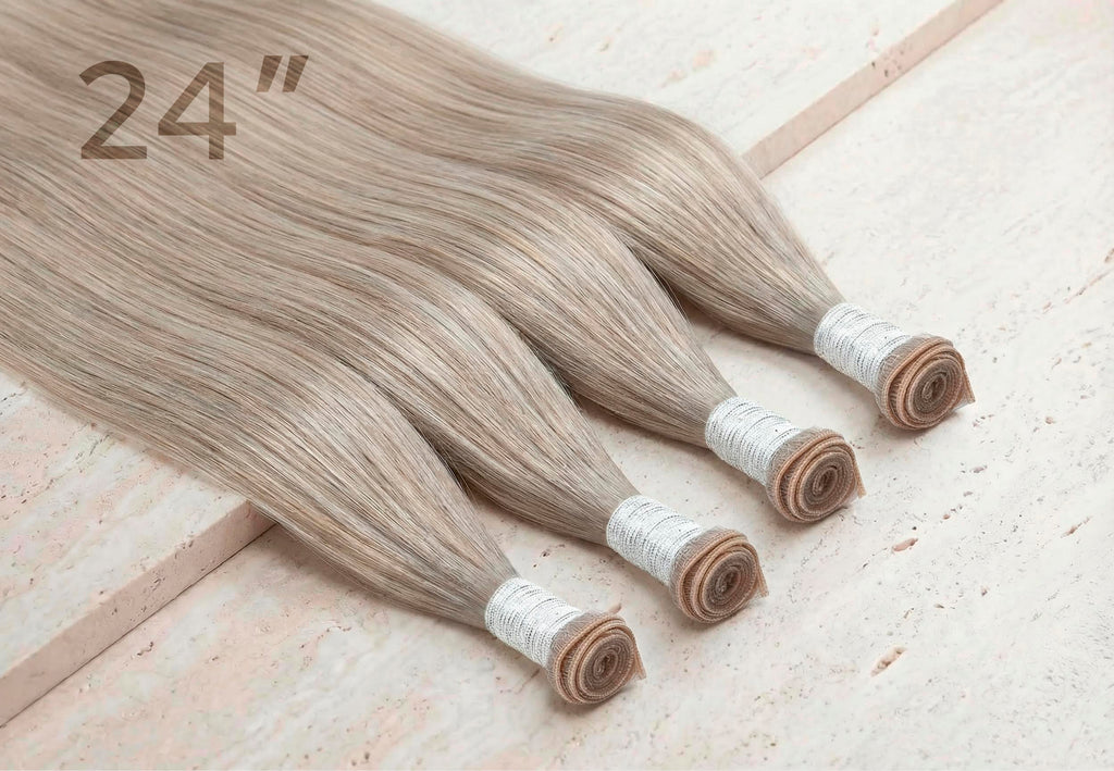 24" | Skinny Weft (50g) Natural Finish