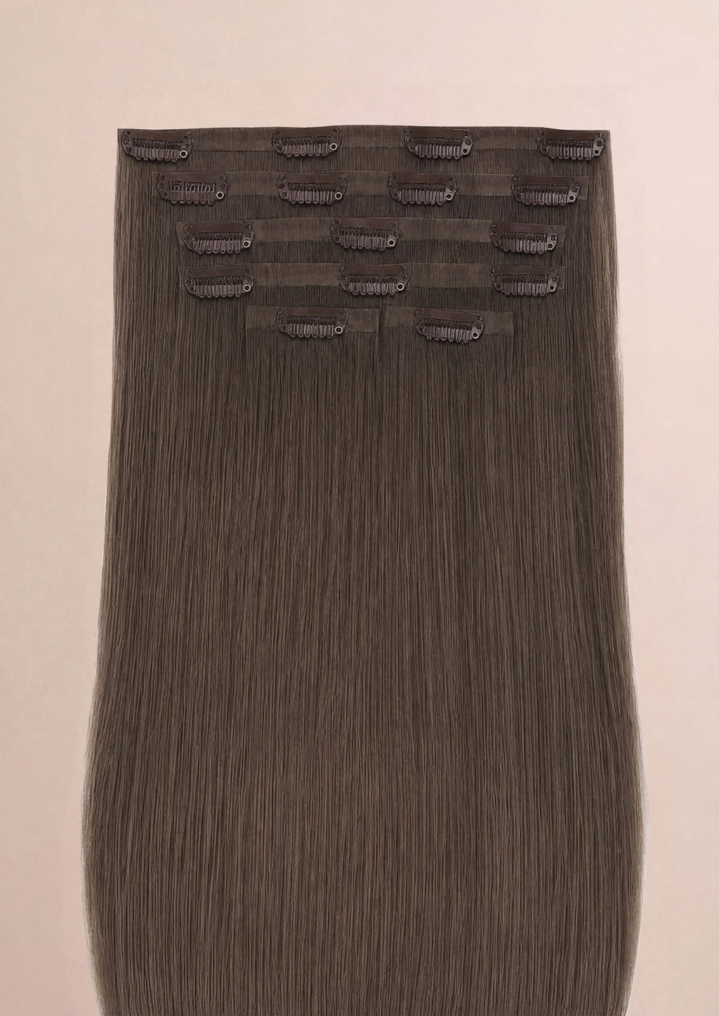 Blush+Wren Natural Finish Seamless Clip In Hair Extensions