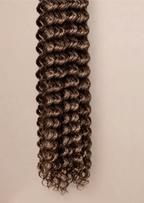 Corkscrew Curl curl pattern, Blush+Wren curly hair extensions