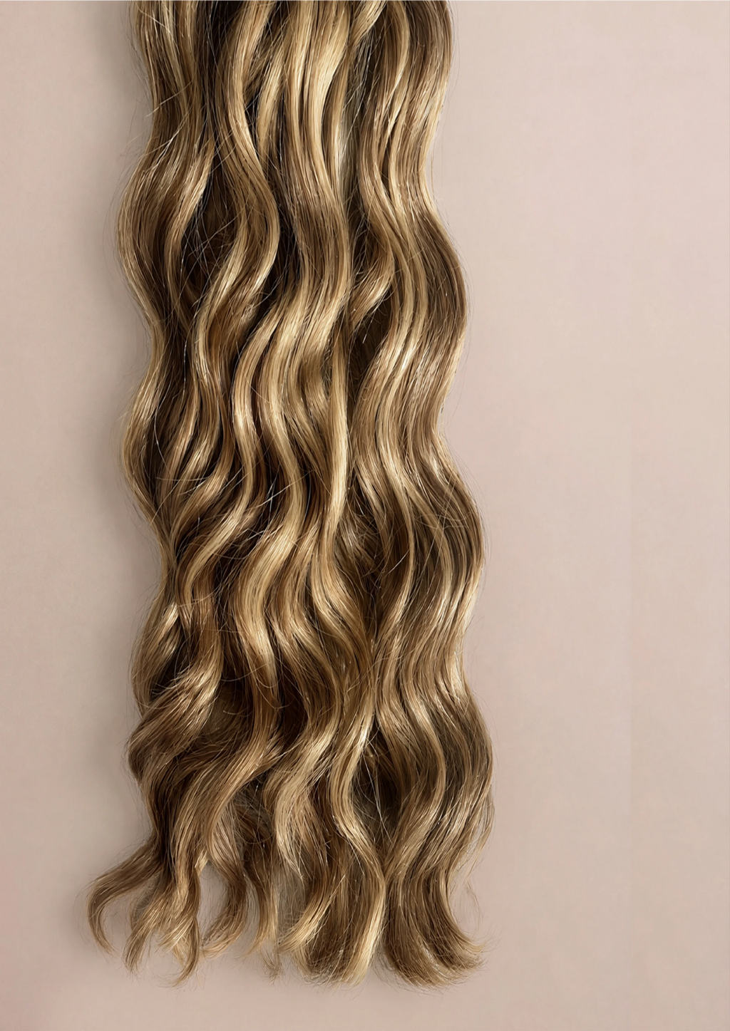 Mermaid Wave curl pattern, Blush+Wren curly hair extensions