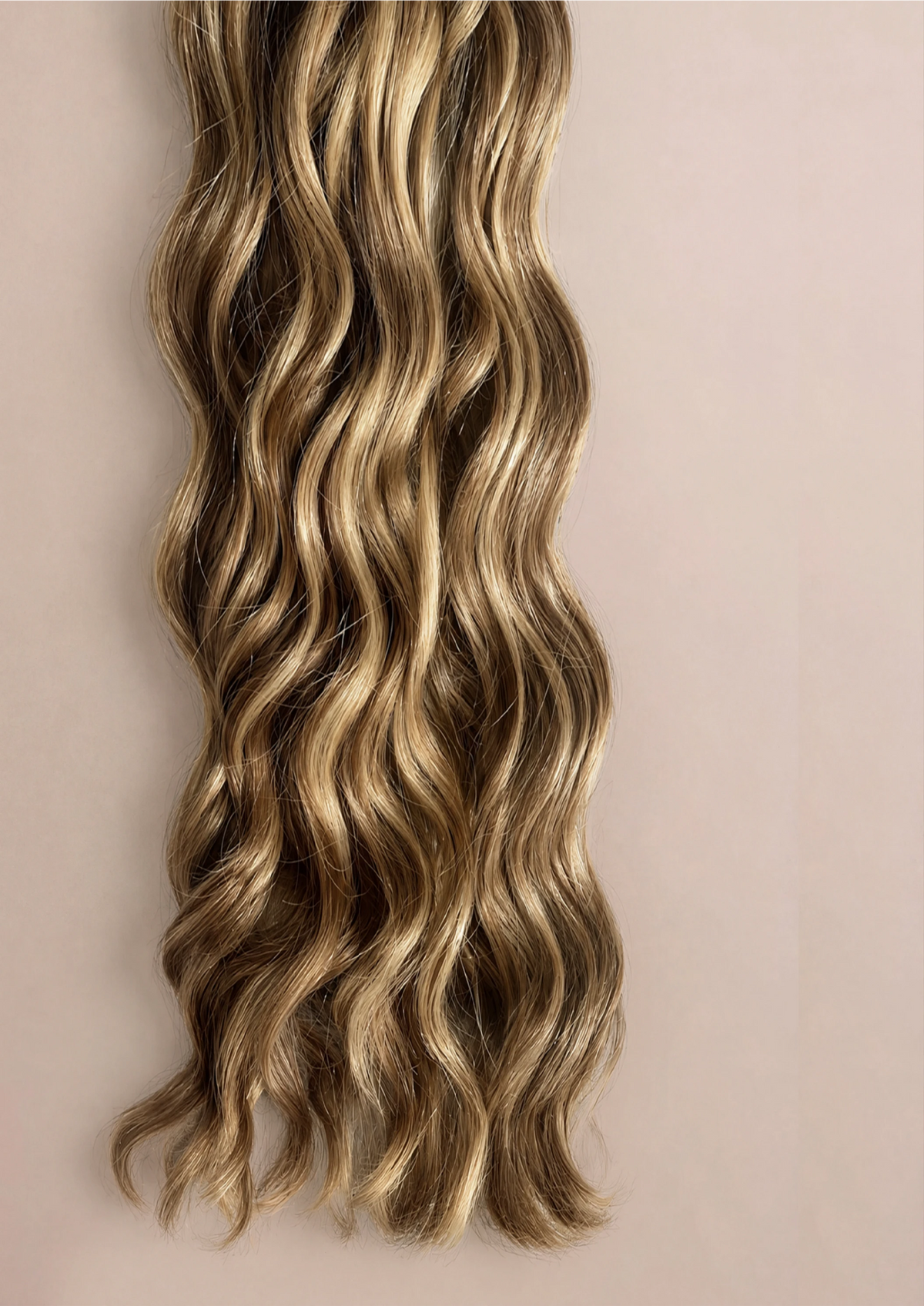 Mermaid Wave curl pattern, Blush+Wren curly hair extensions