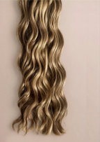 Mermaid Wave curl pattern, Blush+Wren curly hair extensions